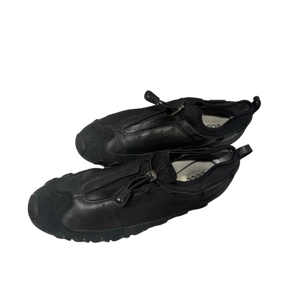 ECCO Leather Slip On EU 42 Men’s 8.5 Women’s 11 Black Toggle Comfort Dayla main image 14